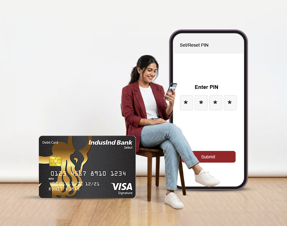 Debit Card Using Person
