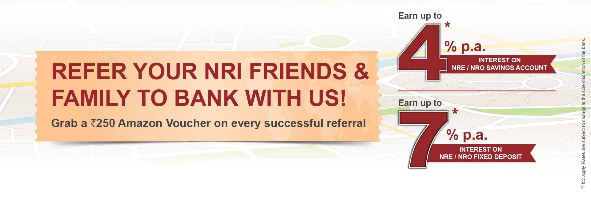 Interest rate on NRE Savings Account